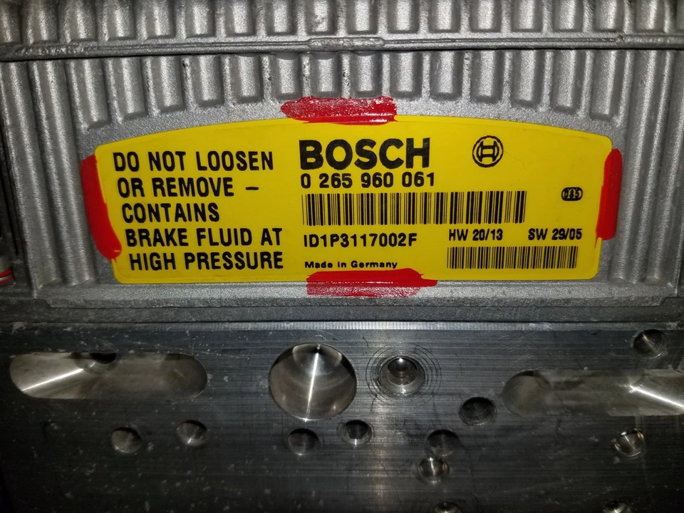 2003 - 2008 MERCEDES W211 R230 SL500 SL600 CLS500 ABS SBC 防锁液压泵 — 第 4/4 张图片