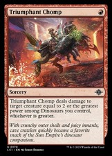 x1 Triumphant Chomp - Lost Caverns of Ixalan - NM - MTG