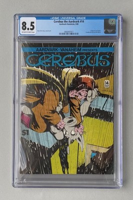 Cerebus the Aardvark #14 CGC 8.5 CGC Slabbed Dave Sim Aardvark-Vanaheim