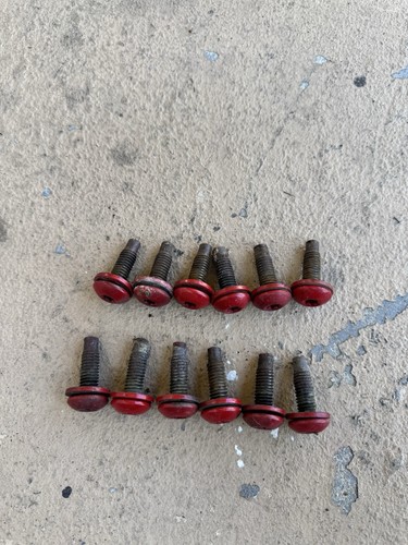Jeep Wrangler Tj 97-06 ROLL BAR BOLTS Complete Set 12 TORX Red Roll Bar OEM - Bild 2 von 5