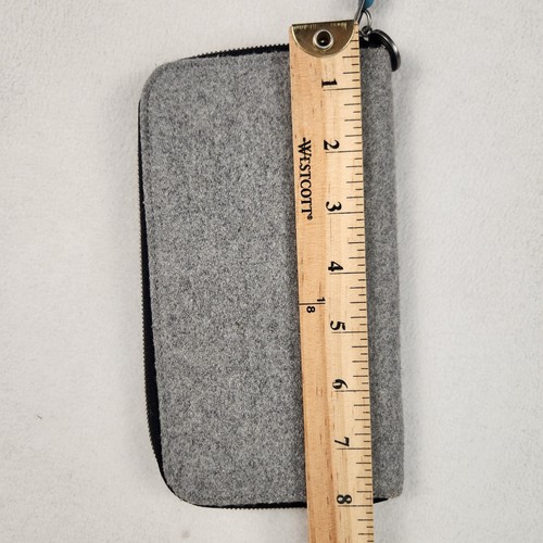 Pistil Zipper Wallet Women’s Ash Colorway “Sugar Daddy” Wool Fabric Pockets EUC - Picture 11 of 17