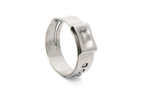 100X HPS 304 Stainless Steel Ear Hose Clamps Effective Range: 34.4mm - 37.6mm - Picture 3 of 7