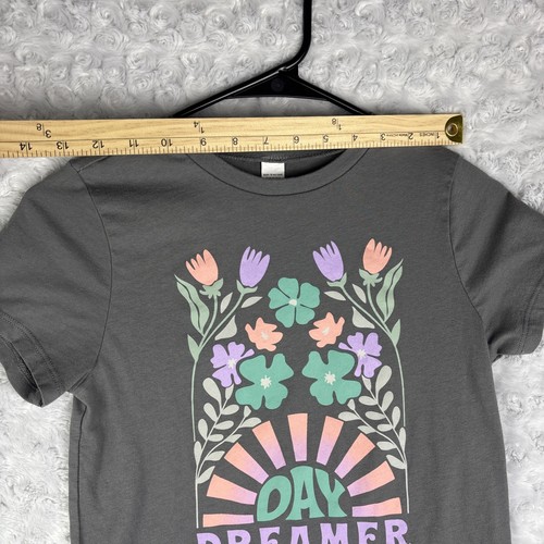 Girls Day Dreamer Flower T Shirt Size Small - Picture 4 of 8