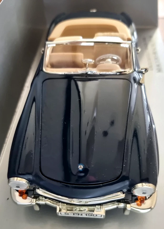 Mercedes Benz 190 SL 1955 cupé ERTL 1/18 escala exclusivo MB coche modelo museo Foto 4 de 4