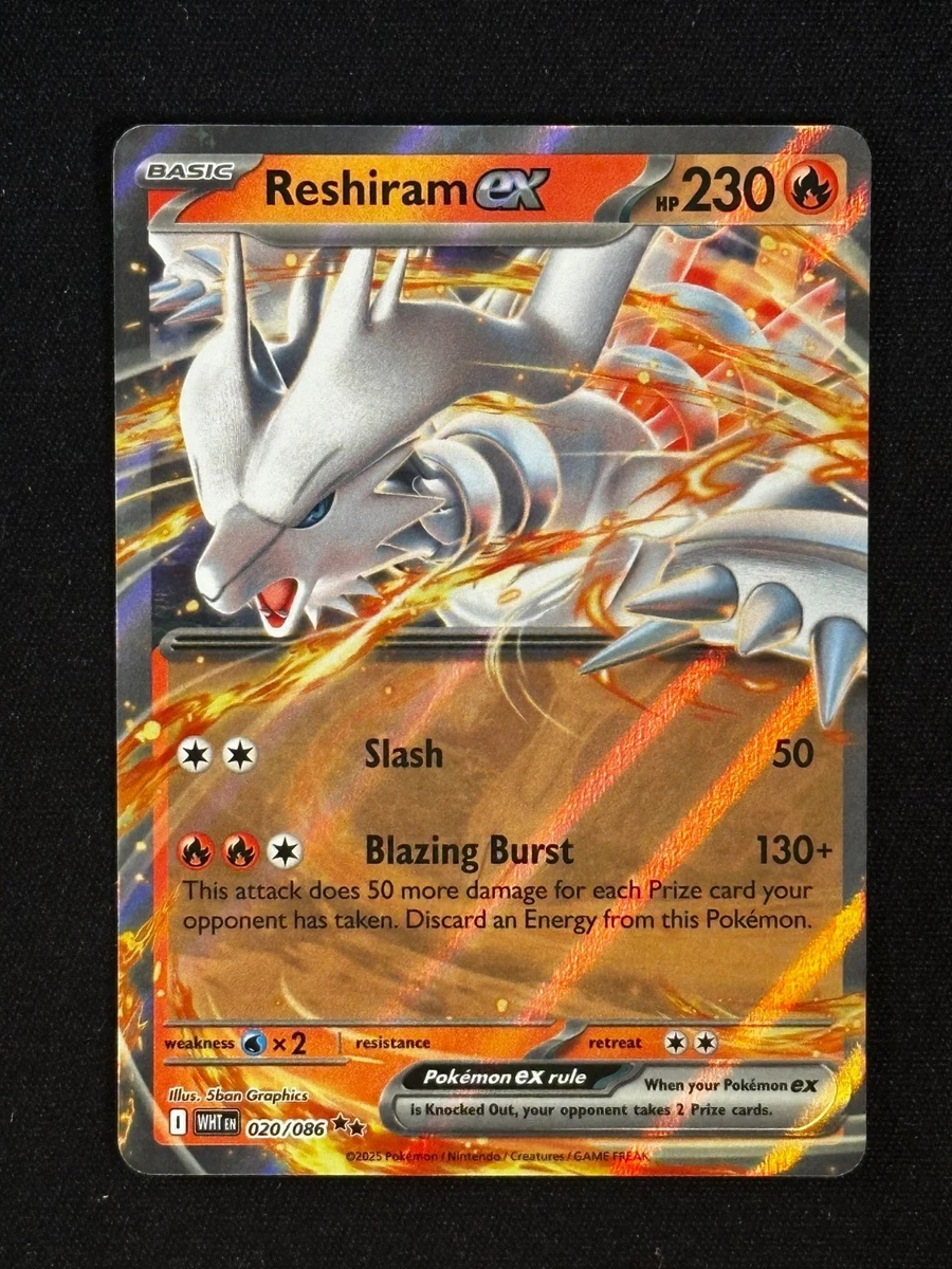 Reshiram Ex for sale | eBay