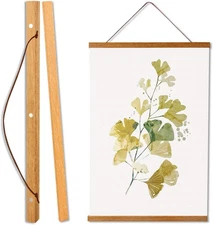 WITCOLOR Magnetic Poster Hanger Frame, 8x10 8x12 8x20 Poster Frames Wood Wooden 