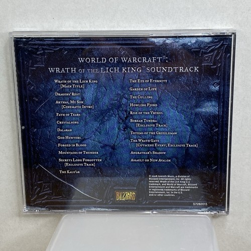 World Of Warcraft: Wrath Of The Lich King Soundtrack (CD,2008) Blizzard Tested - Picture 2 of 17