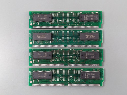 (4) IBM 74G1300 8MB FPM SIMMS, 32MB Total RAM Memory ~ VOLLSTÄNDIG GETESTET - Bild 2 von 3