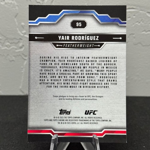 2025 Topps Chrome UFC Base 1 - 200 - COMPLETE YOUR SET - Picture 191 of 401