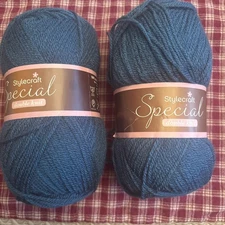 (2 Pack) Petrol 1708 Stylecraft Yarn Special Dbl Knit 3.5 Oz 322 Yds Acrylic 