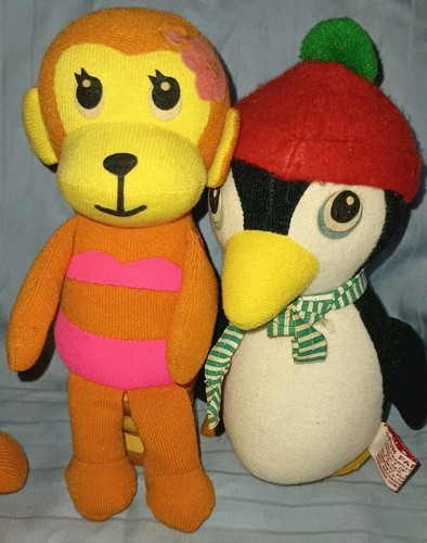 Raro De Colección 1979 Fun Farm Peluche 7" Perro Pingüino Mono En Bikini Rosa - Imagen 3 de 15
