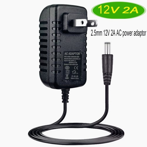 AC DC Adapter 12V 2A Switching Power Supply Adapter for 100V-240V AC 50/60Hz - Picture 9 of 21