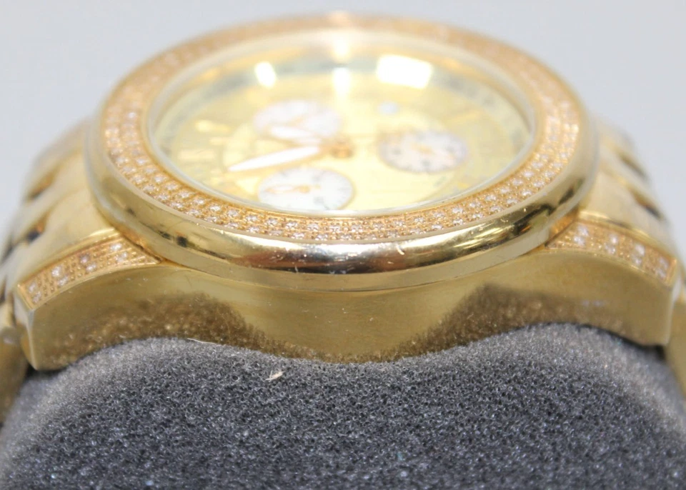 Reloj Hombre Joe Rodeo Serie 2000 1.50 ct Diamante 46mm J2031 Foto 3 de 4