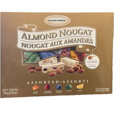 Mandelnougat verschiedene Geschmacksrichtungen Produkt aus Kanada. Exp 12/2024