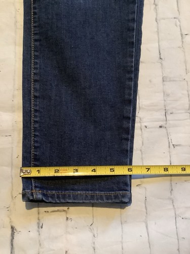 Old Navy Damen Curvy High Rise Skinny Leg Jeans Blau Gr. 18 Dark Wash Blau - Bild 6 von 7