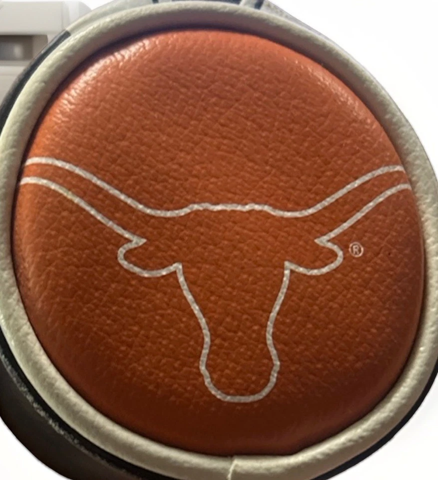 Texas Longhorns UT Soporte de lata aislado Enfriador Tubo Correa Naranja Quemado Gancho 'Em Foto 3 de 4