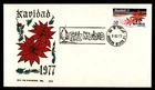 Mayfairstamps Mexico FDC 1977 Poinsettias Christmas First Day Cover aaz_26901