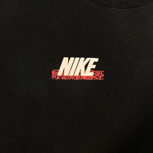 Nike Dri-Fit Just Do It Graphic T-Shirt Mens XXL Black Red Swoosh Short Sleeve - Picture 5 of 10