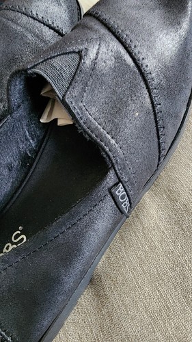 Skechers Bob Black Slip On Shoes Sz 10 Medium - Picture 4 of 8