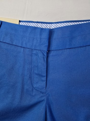 NWT J. Crew Factory Chino Shorts Blue City Fit 3" Inseam Classic Preppy 00 - Picture 5 of 20