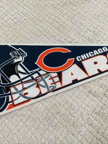 🔥🔥🔥 Vintage Chicago Bears 30” Sports Pennant NFL Football 🔥🔥🔥 - Picture 4 of 12