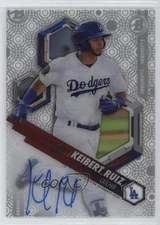 2018 Bowman High Tek Prospects Auto Keibert Ruiz #PHT-KR Auto 1q0o