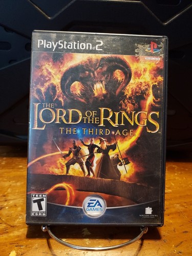 Le Seigneur des Anneaux : Le Troisième Âge (Sony PlayStation 2, 2004) PS2 Complet CIB