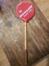 Vintage Dunlop Maxply International S.G Model Squash Racket Very good con