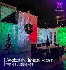 BlissLights Oblivia - HOLIDAY LIGHTING PROJECTOR - IP65 LED 