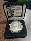 Natrone Means San Diego Chargers One 1 Troy Ounce .999 Fine Silver Round Coin