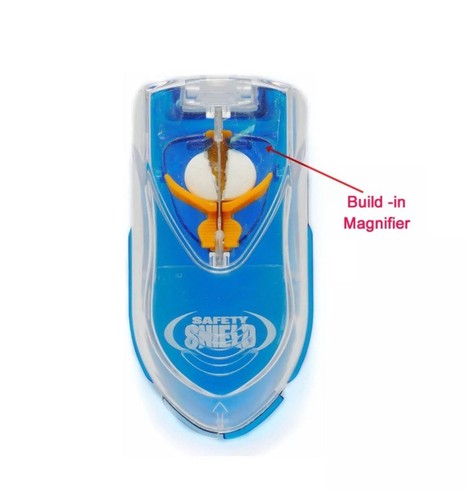 Ezy Dose Pill Cutter w Safety Guard + Daily AM / PM Planner & 2 Containers - New - Picture 5 of 15