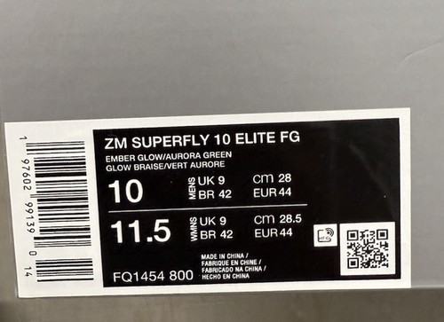 Nike Mercurial Superfly 10 Elite FG Energy Pack FQ1454-800 Herren Größe 10 ohne Deckel - Bild 6 von 6