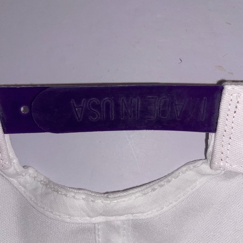 Vintage The Game Washington Huskies Snapback Cap Purple Color Block Script - Picture 7 of 7