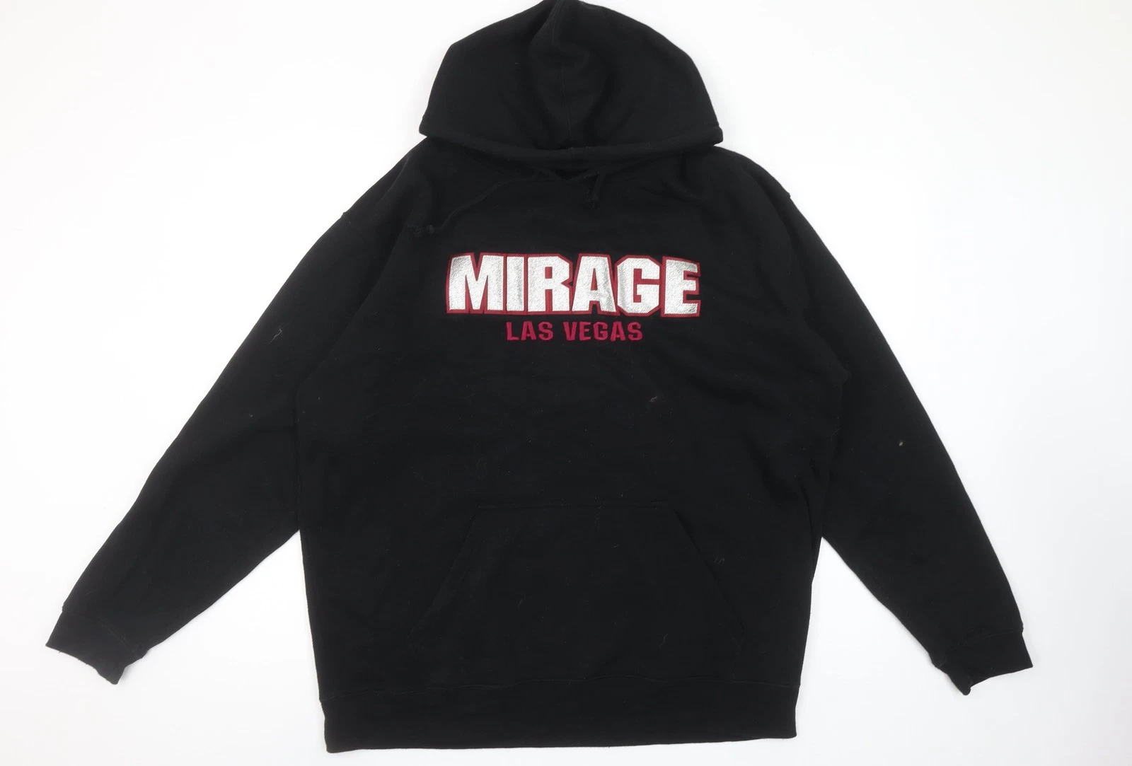 Womens UK Size XL Mirage Las Vegas Black Pullover Hoodie