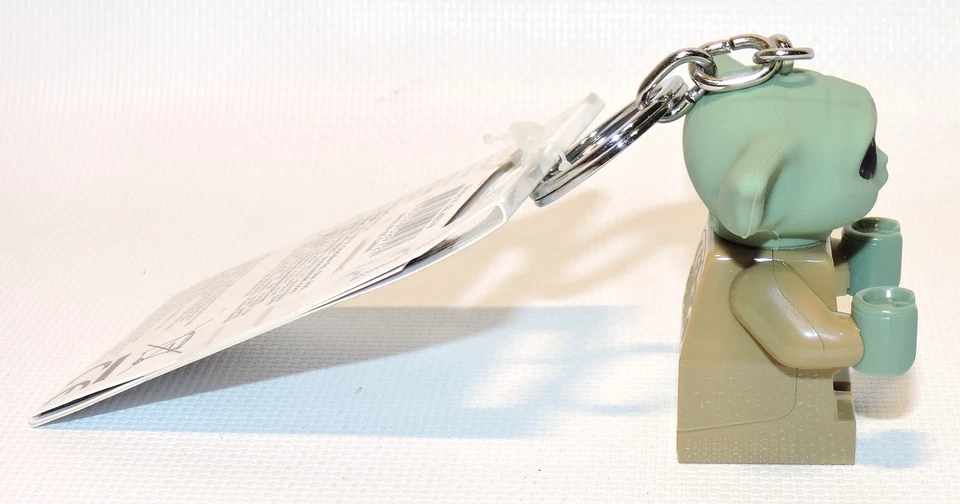 LEGO Star Wars El Niño Grogu Bebé Yoda 2" LED Llave Luz Llavero Bolso Dije Nuevo con Etiquetas Foto 4 de 4