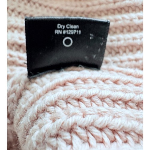 Jenni Kayne Fischerpullover Baumwolle Rose Langarm Rundhalsausschnitt Größe Small - Bild 11 von 12