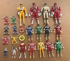 vintage power rangers figures lot