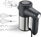 9-Speed Hand Mixer Electric,400W Powerful Black Electric Hand Mixer,Handheld Mix