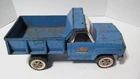 Vintage Tonka Dump Truck Hydraulic Dump Truck Works Blue