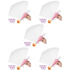 5 Sets Einweg -Gebäck -Taschen Kuchen Backrohrbeutel Cupcake Dekorationssäcke