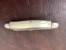 CATTARAUGUS 42172 FOUR BLADE CATTLE KNIFE. Long California Clip Master, Blade