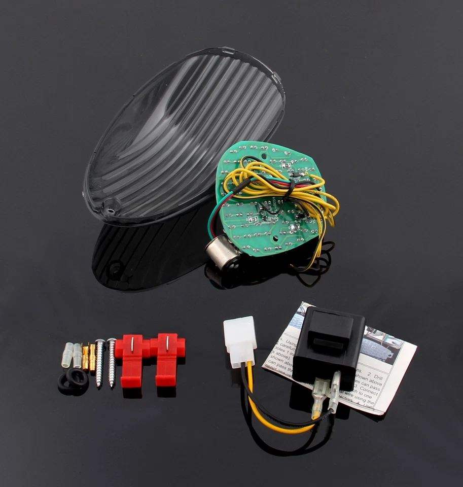 Taillight integrated Turn Signals For Kawasaki Meanstreak Classic/LT/Custom US - Изображение 2 из 3