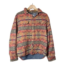 Superior Standard Original True Grit Shirt Aztec SouthWestern Medium Shacket