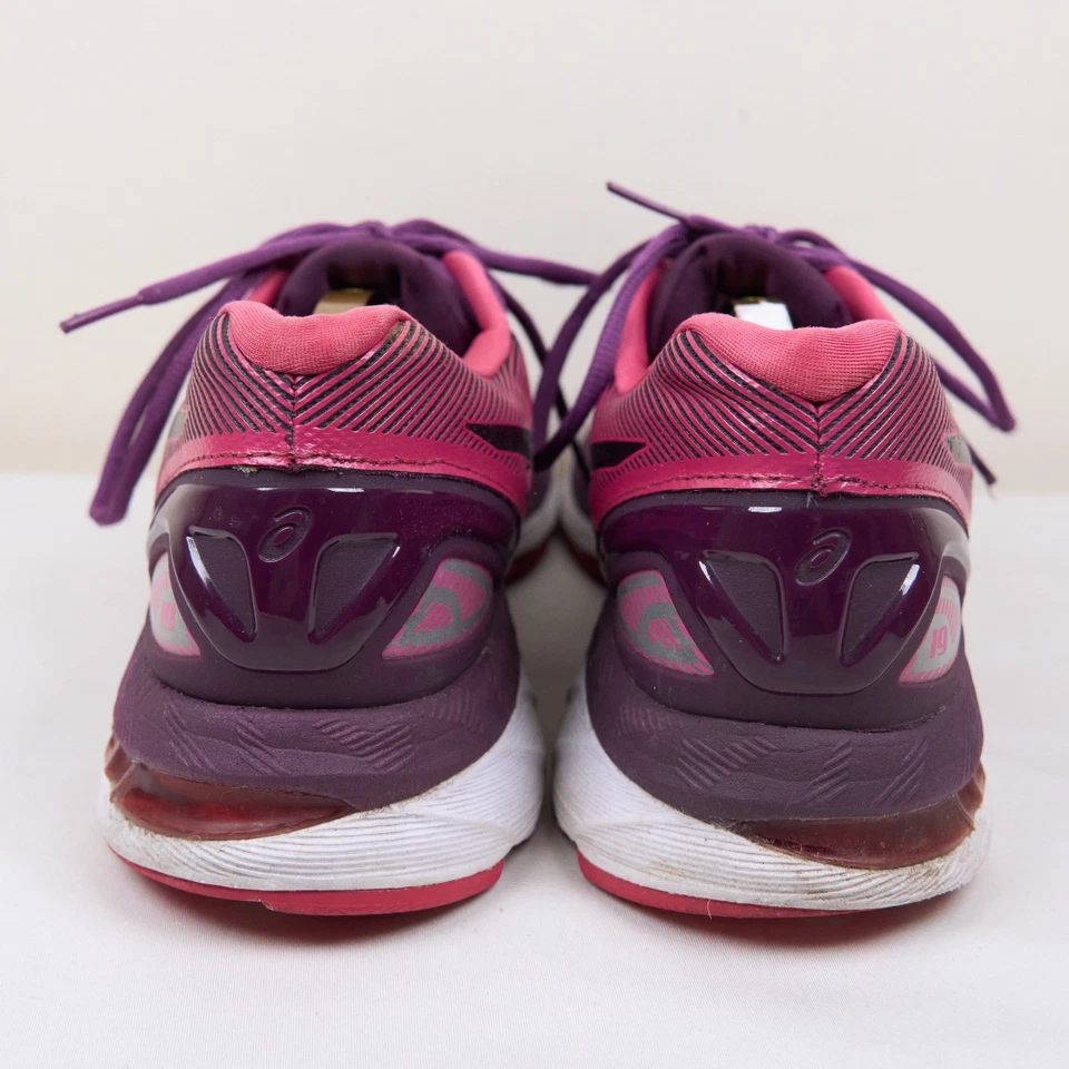 Asics Damen Lila Gel Nimbus 19 Schnürschuhe Gepolstert Laufschuhe UK7 EU40,5 - Bild 4 von 4