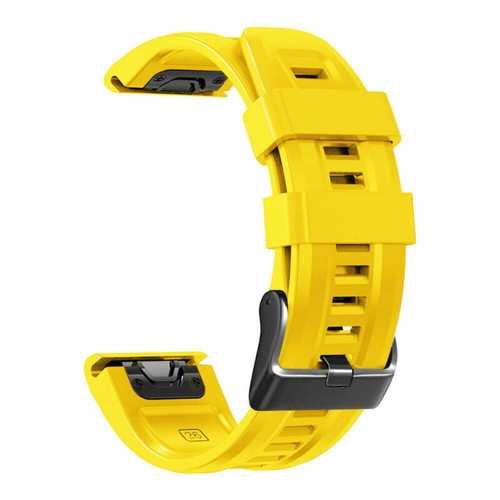 Quick Fit Leather Band Strap For Garmin Fenix 7S 7 7X 6S 6 6X Pro 5 5S 5X Plus - Picture 208 of 215