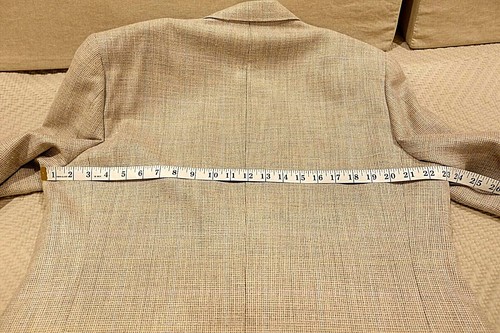 Men's off-white/beige sport coat - Dillard's label - Picture 8 of 12