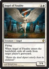 MTG - Angel of Finality - Commander 2013 - NM, English Magic FLAT RATE SHIP
