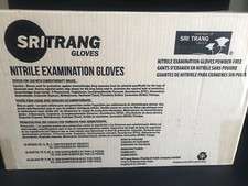 2500 Gloves Case - Blue Nitrile Exam Gloves Size Large Powder Free 3 Mil