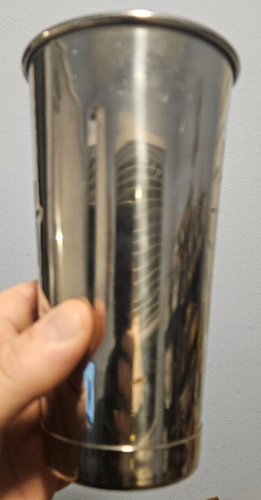 JR India 18-8 Stainless Steel 7676 Metal Silver Blender Mixer Cup - Picture 4 of 4