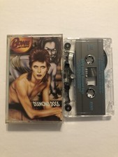 David Bowie “Diamond Dogs” Cassette Tape 1990 RYKO RACS 0137  VG+